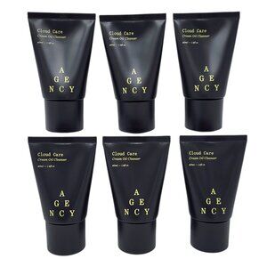 Agency Cloud Care Cream Oil Cleanser Makeup Remover Face Wash 1.4 fl oz (6 Pack)